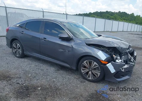 2018 Honda Civic Ex-T from USA, damaged, VIN 19XFC1F39JE002296